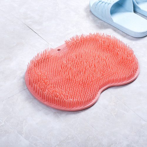 MassageBrush kefe lábmosáshoz és pihentető masszázshoz #Rózsaszín
