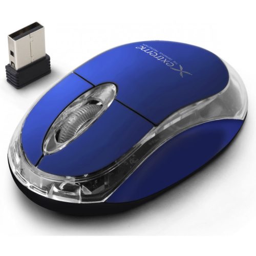 Vadonatúj Vezeték nélküli 2.4GHz Optikai Egér 3D USB Harrier #Zöld