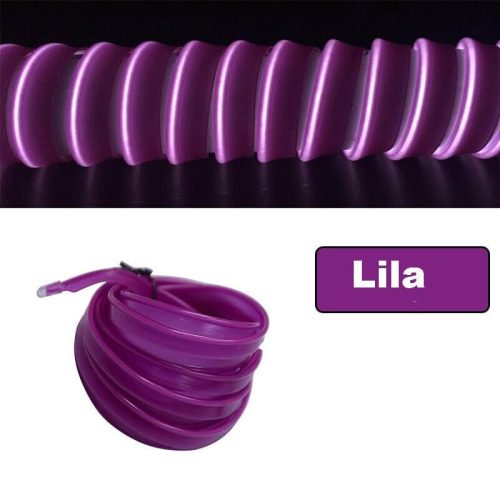 Műszerfal LED Csík, Autós dekor szalag lila