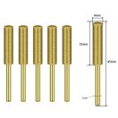 Láncfűrész élező fej - 5db-os szett #4.8 mm