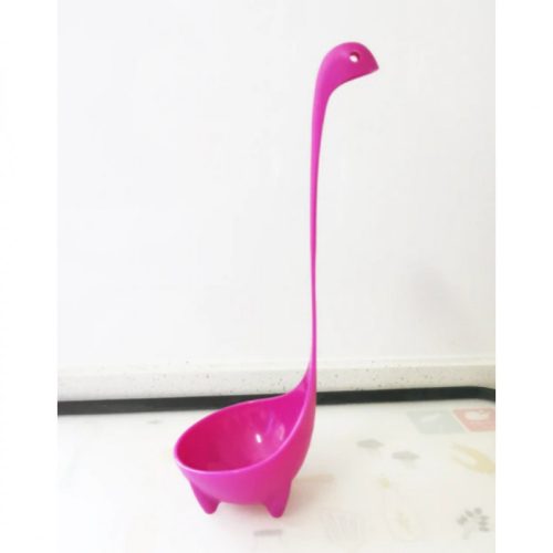 Nessie dínós merőkanál #Rózsaszín