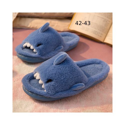 Cápás papucs #kék 42-43