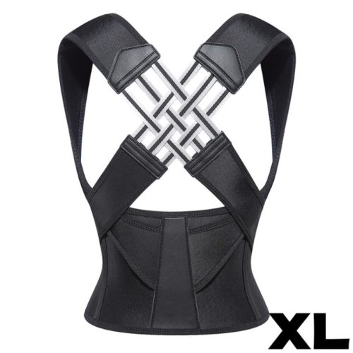 Állítható tartásjavító #Fekete XL