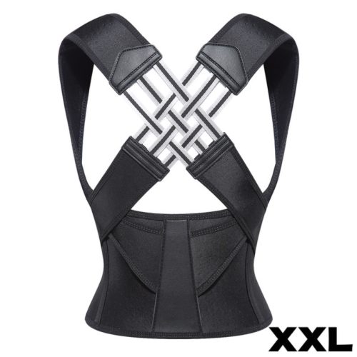 Állítható tartásjavító #Fekete XXL