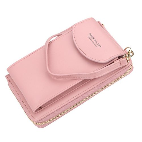 Kisméretű női táska, crossbody #Rózsaszín