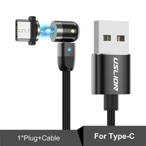 Dupla 360 ° -os mágneses kábel #Android USB-C