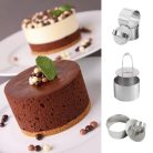 Rozsdamentes acél sütemény (Mousse) forma #Rozsdamentes acél köralakú sütemény (Mousse) forma Négyzet