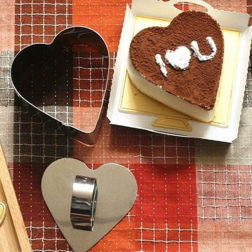 Rozsdamentes acél sütemény (Mousse) forma #Rozsdamentes acél köralakú sütemény (Mousse) forma Szív
