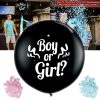 Boy or Girl lufi, Babaváró party léggömmb konfettivel