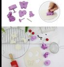 4db 3D-s kiszúrós süti forma #Női formák