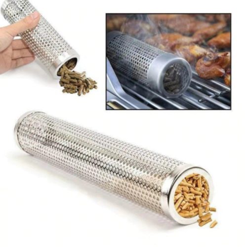 BBQ Grill füstölő cső #Henger