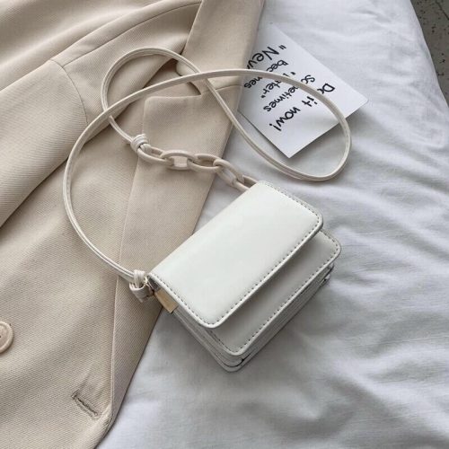 Crossbody táska, Szabadidős női táska #Fehér