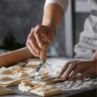 Derelye- és ravioli kiszúró, tészta szaggató #Négyzet