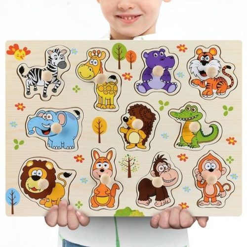 Formabeillesztő puzzle #Állatok