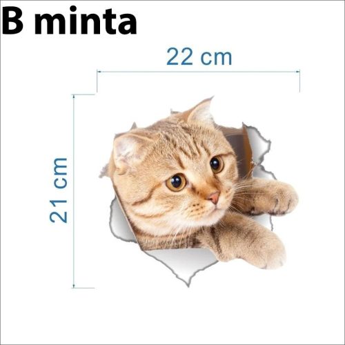 3D Cica Matrica #B minta