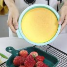Szilikon tortalap forma #Zöld