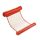 Felfújható hálós matrac pumpával piros