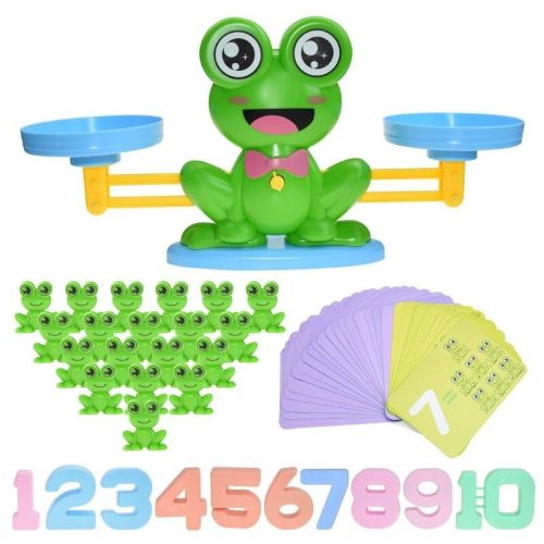 Állatos mérleg játék, matematikai játék #Béka