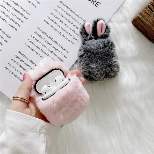 Plüss airpods tok #airpods pro rózsaszín