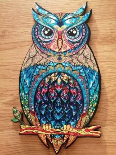 Fa Puzzle (148 × 210 mm) #Bagoly