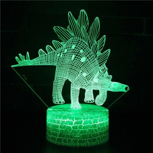 3d Dinós Led Lámpa - - Stegosaurus