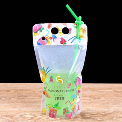 Tölthető italos tasak 50 db 500 ml #Trópusi