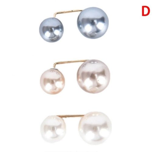 Elegáns dupla gyöngy bross #3 különböző színvilág