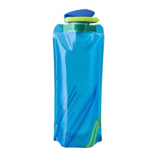 Összehajtható vizes palack (700 ml) - Kék