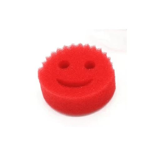 Smiley mosogatószivacs #Piros