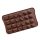 Csokoládé praliné formák, 22x14 cm #Virág, szív, ajándék