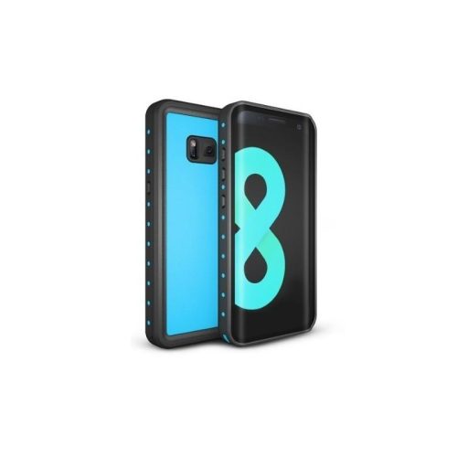 Vízálló és ütésálló tok Galaxy S8 S8+ S9 telefonokhoz S9 Kék