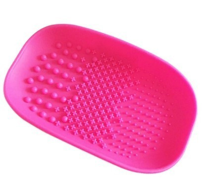 Szilikon sminkecset tisztító #Magenta