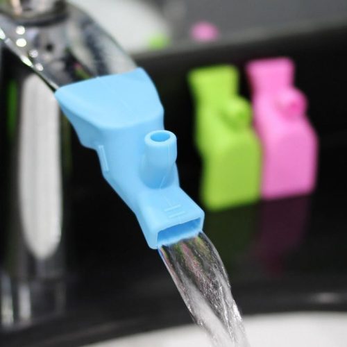 Szilikon adapter, hosszabbító csaphoz #Kék