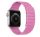 Apple Watch mágneses bőr szíj 38mm/40mm rózsaszín