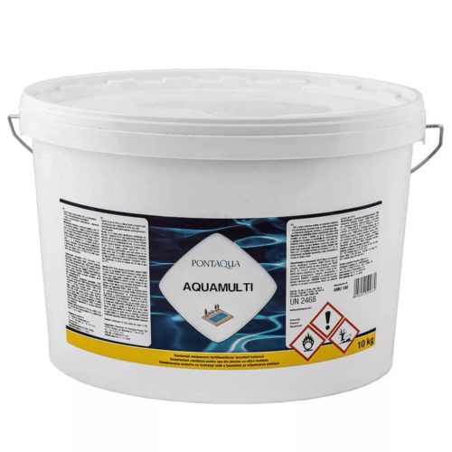 Pontaqua Aquamulti 200gr-os hármas hatású vízkezelő tabletta, 10kg