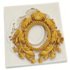 Vintage Baroque Scroll Relief csokoládéforma - 3D szilikon forma #Totem