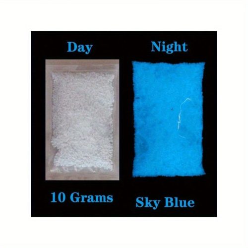 10G Fluoreszkáló Szuper Fényes Homok dísz akváriumba #ÉGSZÍNKÉK