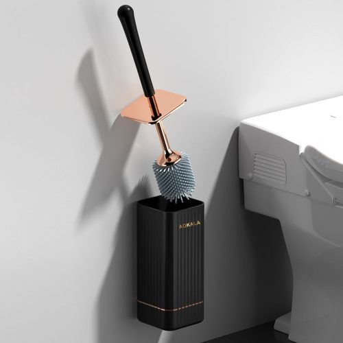 elegáns, WC-csésze kefe készlet #Fekete
