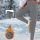 Női termo polár leggings, 2,5 cm-es derékbőséggel #Heather Grey - XS