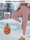 Női termo polár leggings, 2,5 cm-es derékbőséggel #Heather Grey - XS
