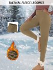 Női termo polár leggings, 2,5 cm-es derékbőséggel #Heather Grey - XS