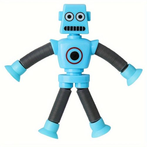 Nyúlánk tapadókorongos Robot #Kék