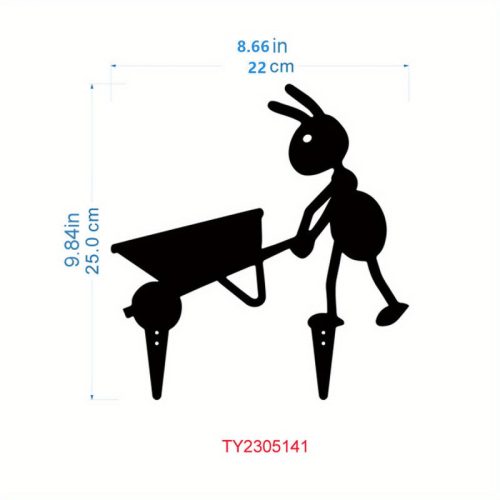 Hangyás kerti dekoráció #Talicskás hangya