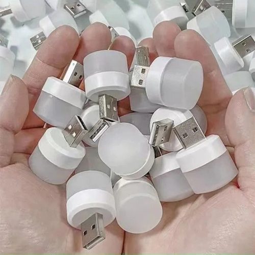 10db Mini USB éjszakai Lámpa, Meleg Fehér #Meleg fehér