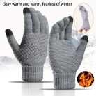 Érintőképernyős Unisex Téli Kesztyű #Piros
