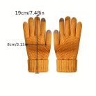 Érintőképernyős Unisex Téli Kesztyű #Piros