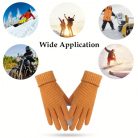 Érintőképernyős Unisex Téli Kesztyű #Fekete