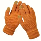 Érintőképernyős Unisex Téli Kesztyű #Sötétkék