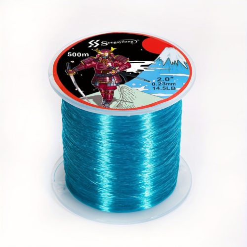 SOUGAYILANG Horgászzsinór - Erős, Sima És Kopásálló Zsinór #Kék - 6,58 Kg/0,23 Mm