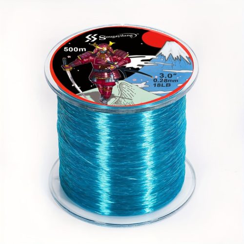 SOUGAYILANG Horgászzsinór - Erős, Sima És Kopásálló Zsinór #Kék - 8,16 Kg/0,28 Mm
